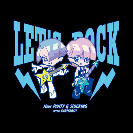 Panty & Stocking “Let’s Rock” T-Shirt - Image 2