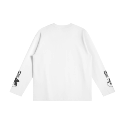 Lineart Ayanami Long Sleeve Shirt Back