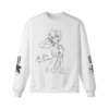 Lineart Ayanami Sweatshirt Front Lineart Ayanami Sweatshirt Front