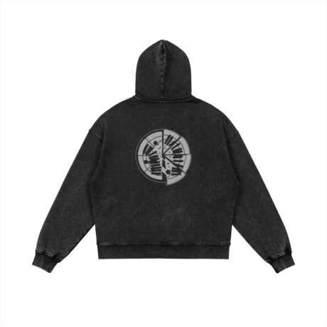 Girls und Panzer, Anzio Snow Washed Zip Hoodie
