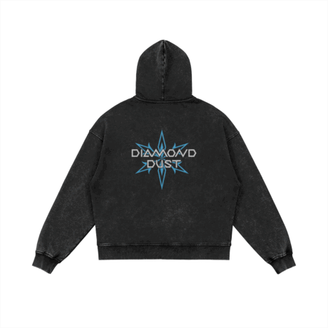 Girls Band Cry, Diamond Dust Snow Washed Zip Hoodie