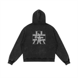 Girls und Panzer, Oarai Snow Washed Zip Hoodie