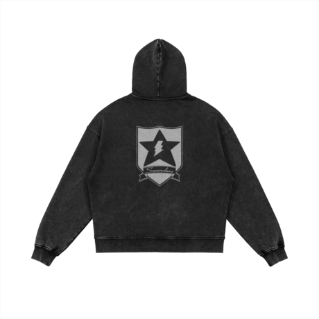 Girls und Panzer, Saunders University Snow Washed Zip Hoodie