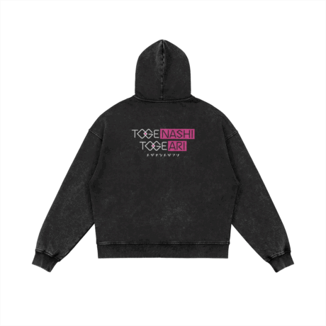 Girls Band Cry, Togenashi Togeari Snow Washed Zip Hoodie