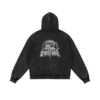 Nazuna Snow Washed Zip Hoodie Back