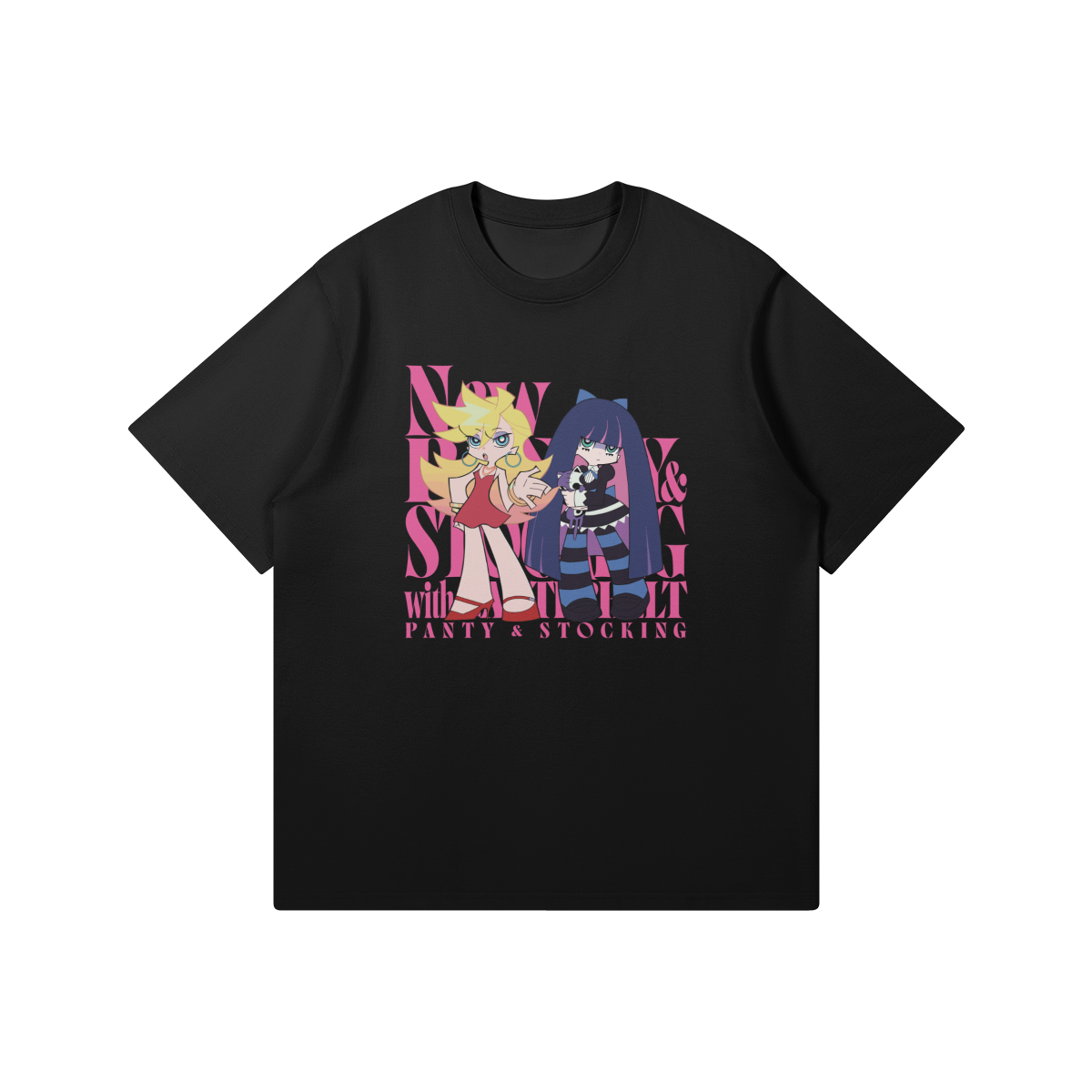 Panty and Stocking 2 T Shirt Panty & Stocking Graphic T-Shirt