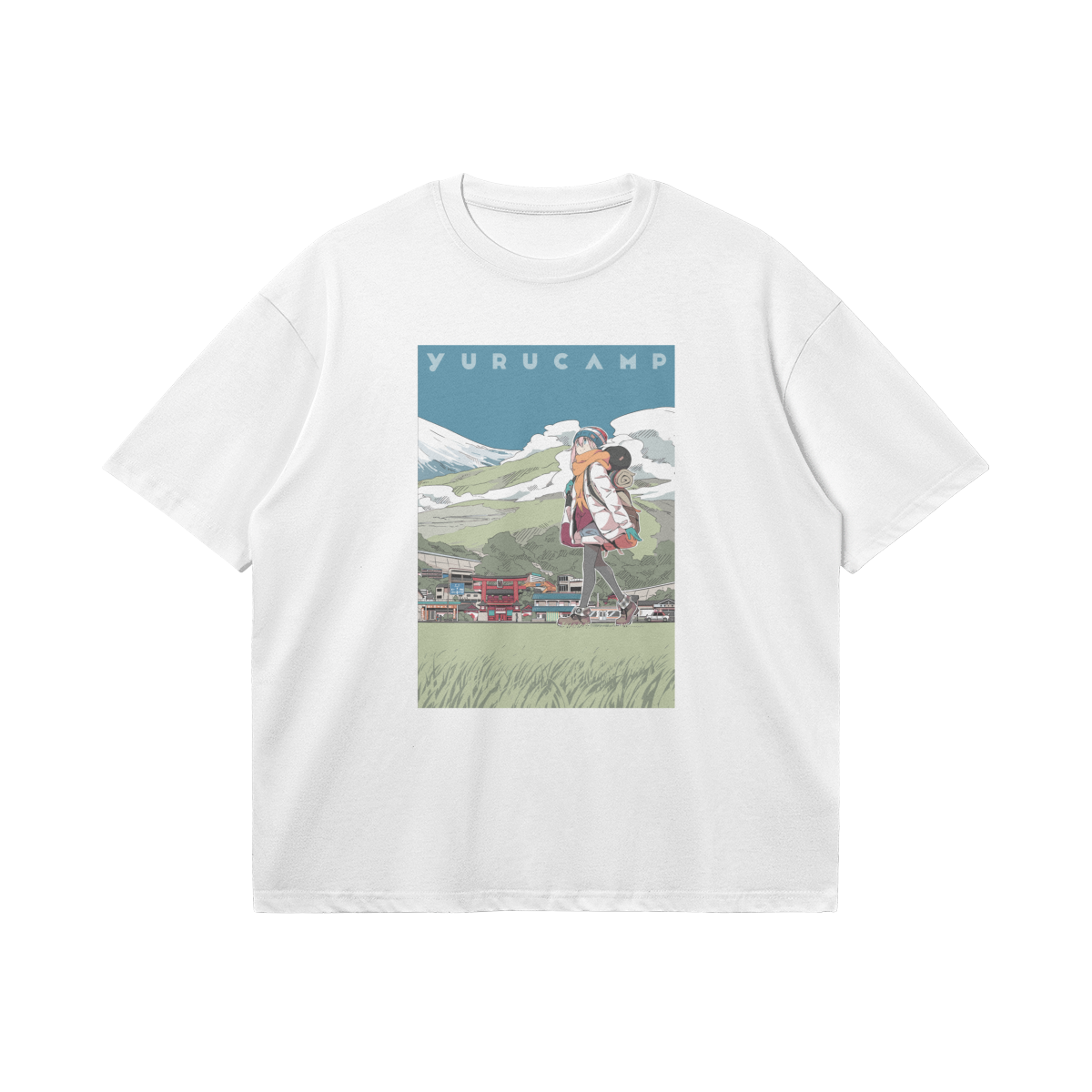 Yuru Camp 1 Boxy T Shirt Yuru Camp Boxy T-Shirt