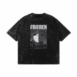 Frieren 4 Snow Washed T Shirt Frieren Snow Washed T-Shirt