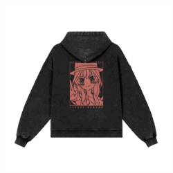 Itsuki Nakano Snow Washed Zip Hoodie