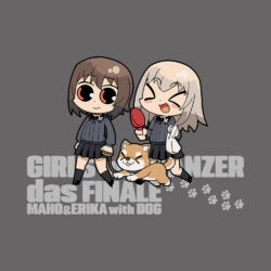 Alternative view of Girls und Panzer Maho & Erika T-Shirt