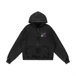 Alternative view of Nino Nakano Snow Washed Zip Hoodie