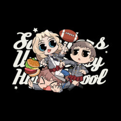 Alternative view of Girls und Panzer Saunders T-Shirt