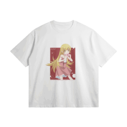 Shinobu Oshino 2 Heavyweight T Shirt Shinobu Oshino Heavyweight Oversized T-Shirt