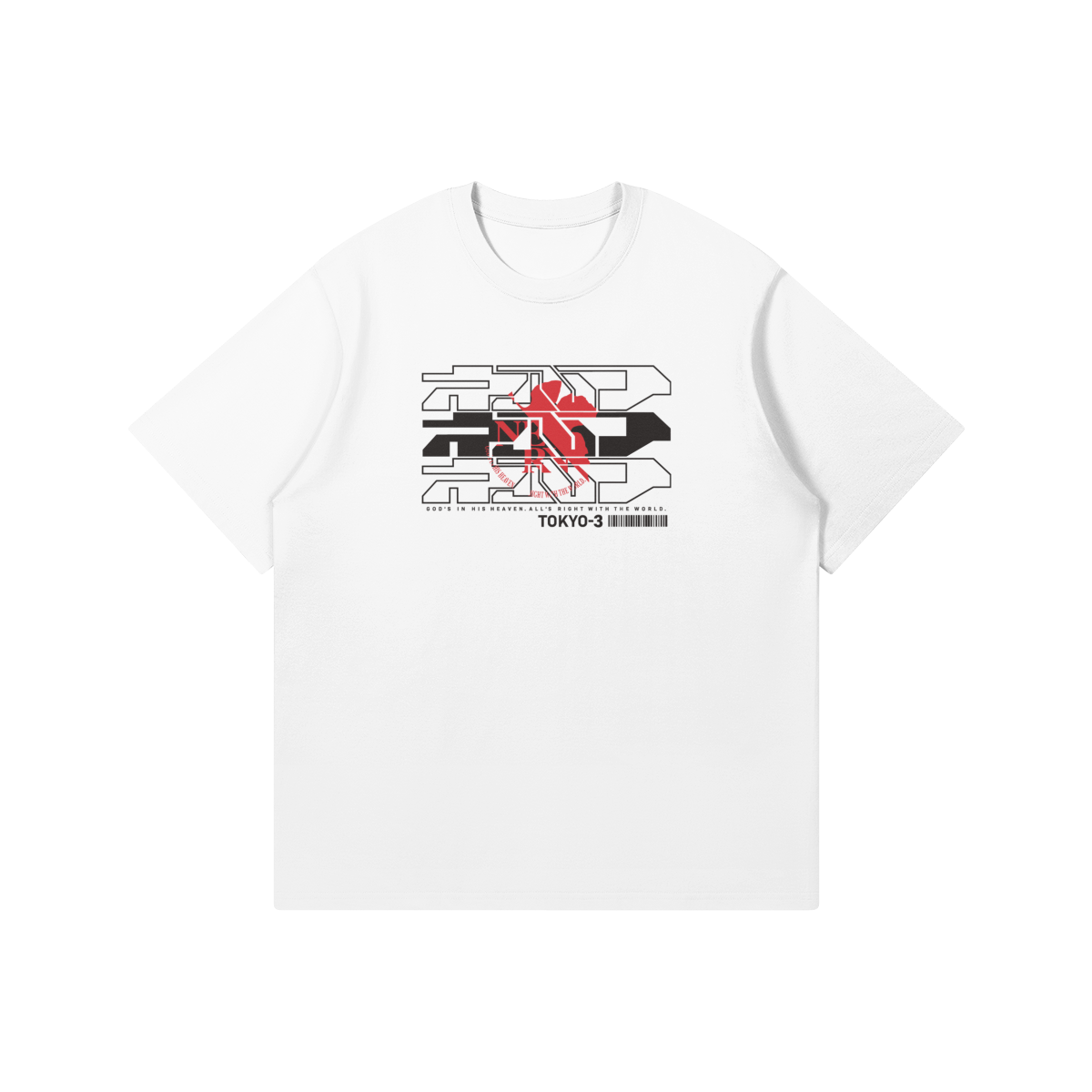 Tokyo 3 T Shirt Evangelion, Tokyo 3 T-Shirt