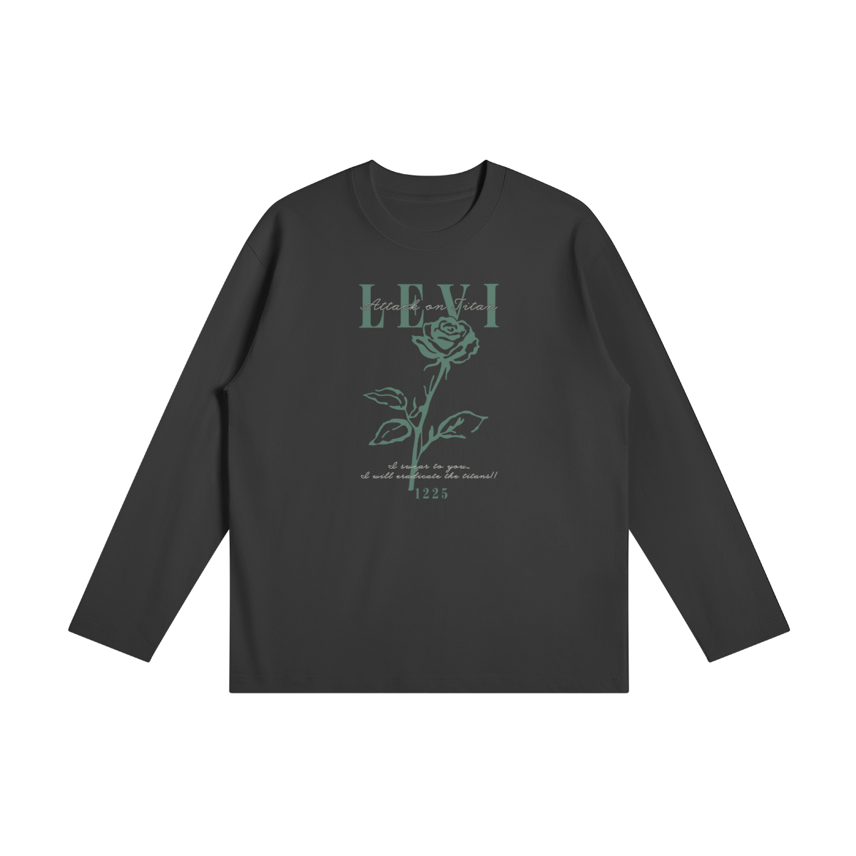 AoT Levi 1 Long Sleeve Shirt Attack on Titan Levi Long Sleeve Shirt