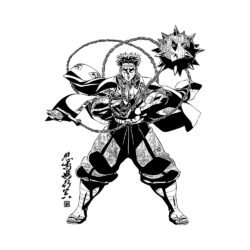 Alternative view of Gyomei Himejima Heavyweight Oversized T-Shirt