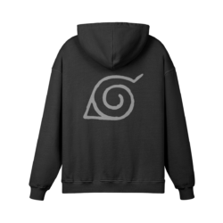 Alternative view of Hidden Leaf Village Oversized 440GSM Hoodie