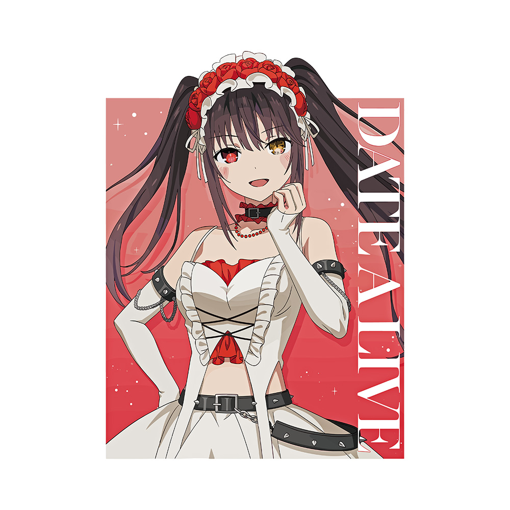 Kurumi Art Preview Date A Live Kurumi Oversized T-Shirt - Image 2