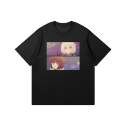 Lycoris Recoil, Chisato & Takina Split Portrait T-Shirt