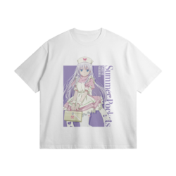 Summer Pockets Naruse Shiroha Oversized T-Shirt