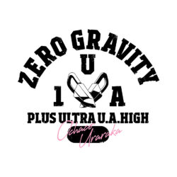 Alternative view of MHA Ochaco Uraraka, 440GSM Oversized Hoodie