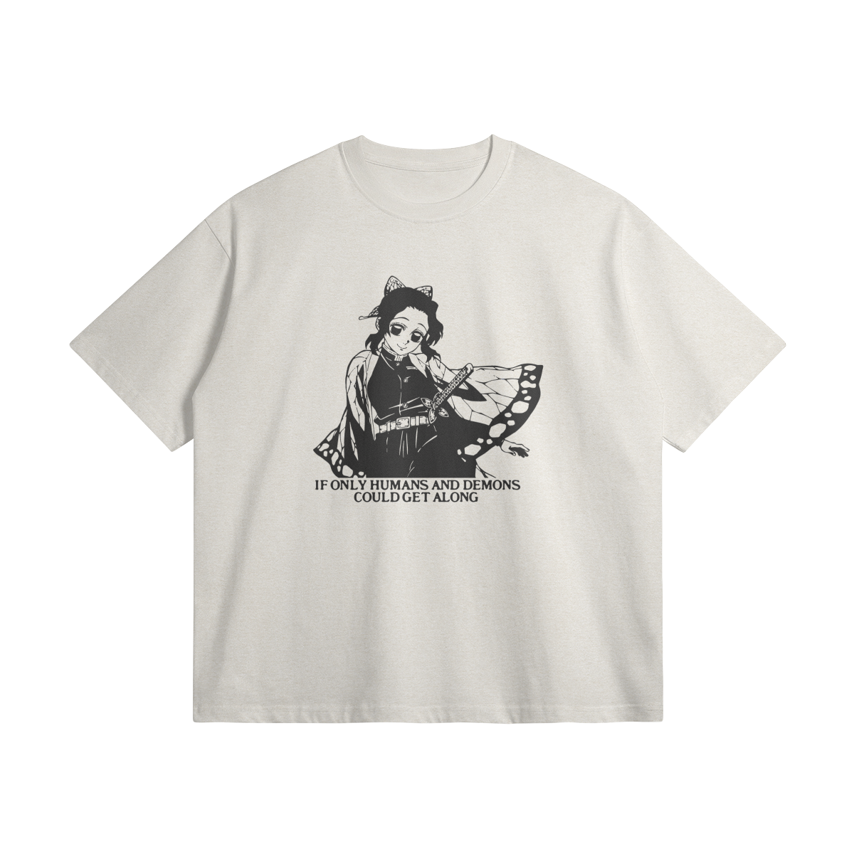 Shinobu Kocho Heavyweight Cotton T Shirt Shinobu Kocho Heavyweight Oversized T-Shirt