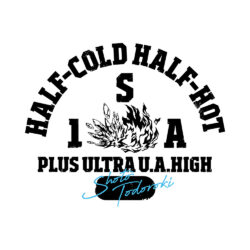 Alternative view of MHA Shoto Todoroki, 440GSM Oversized Hoodie