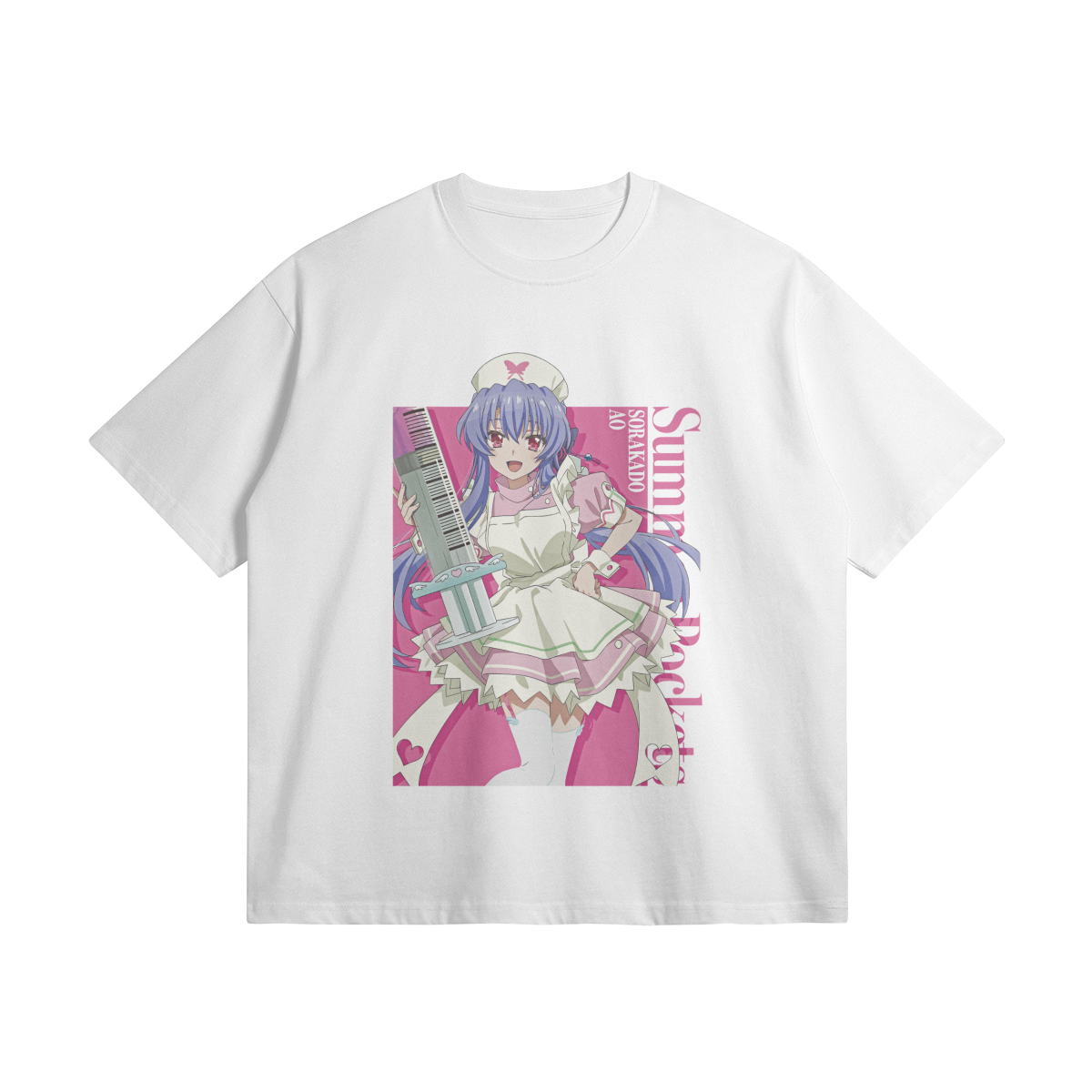 Sorakado Ao Oversized T Shirt Summer Pockets Sorakado Ao Oversized T-Shirt