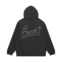 Alternative view of Bocchi the Rock “Guitar Hero” Hoodie
