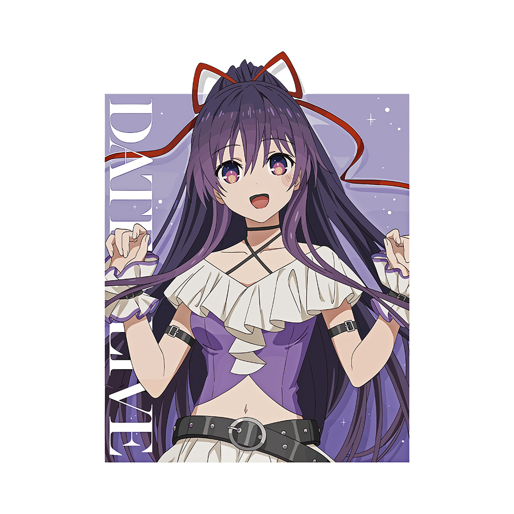 Tohka Art Preview Date A Live Tohka Oversized T-Shirt - Image 2
