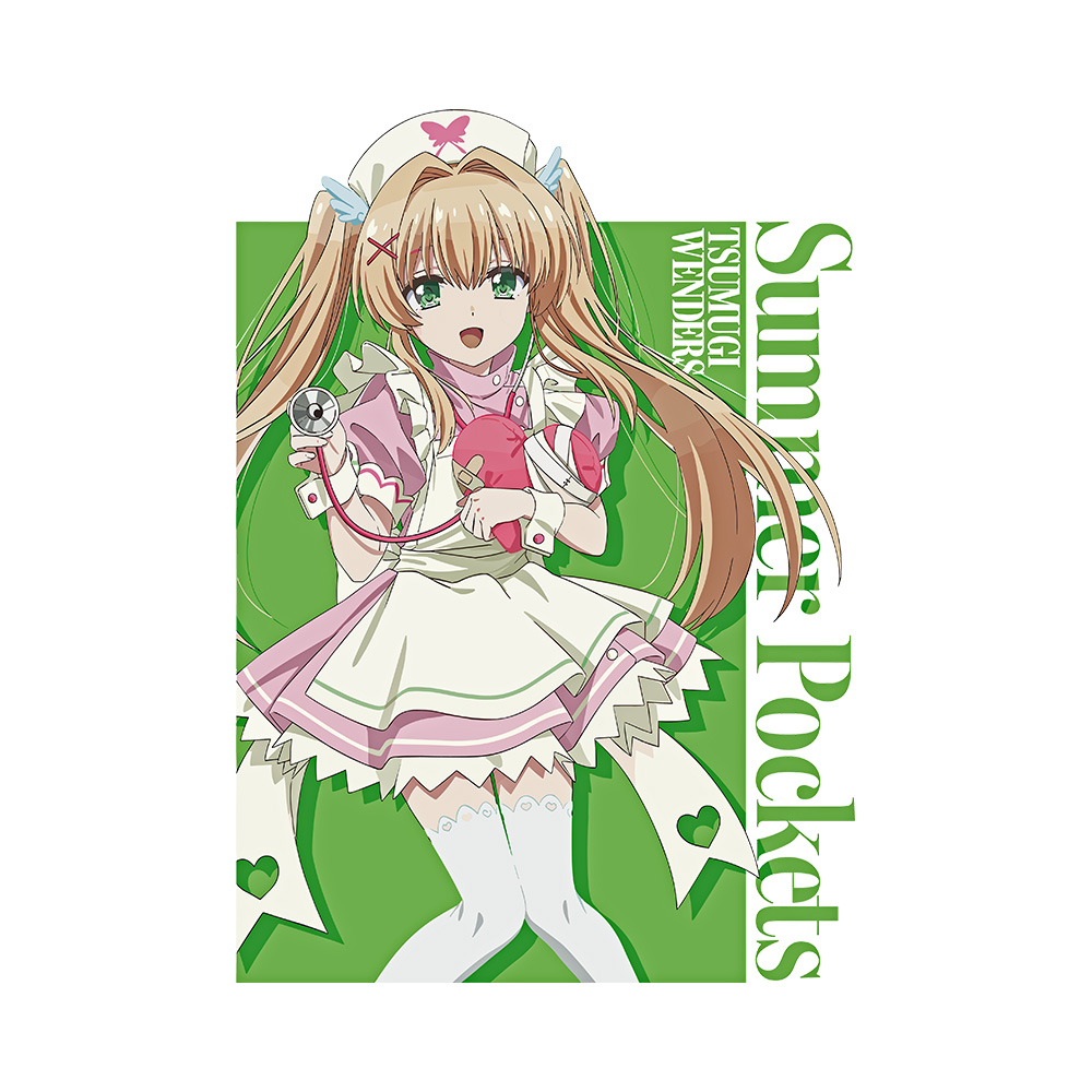 Tsumugi Wenders Art Preview Summer Pockets Tsumugi Wenders Oversized T-Shirt - Image 2