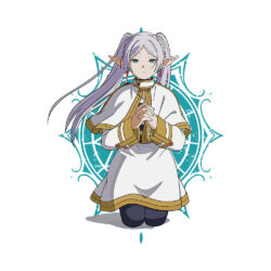 Alternative view of Frieren Oversized Graphic T-Shirt