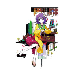 Alternative view of Hieda no Akyu, Touhou Project Oversized Graphic T-Shirt