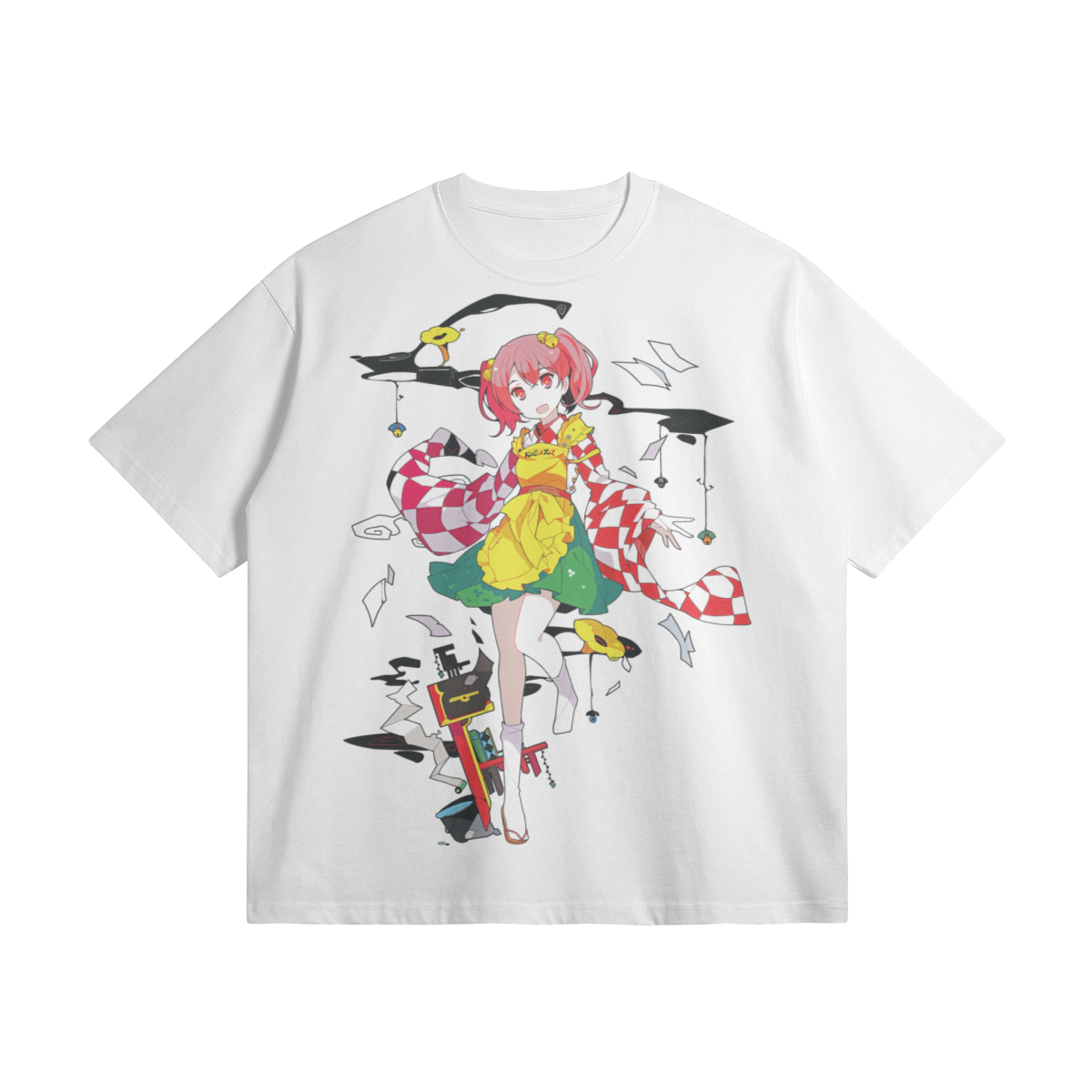 Art Kosuzu Motoori Oversized T Shirt Kosuzu Motoori, Touhou Project Oversized Graphic T-Shirt