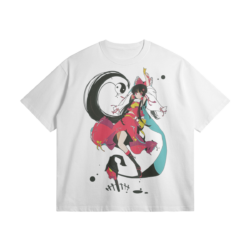 Reimu Hakurei, Touhou Project Oversized Graphic T-Shirt