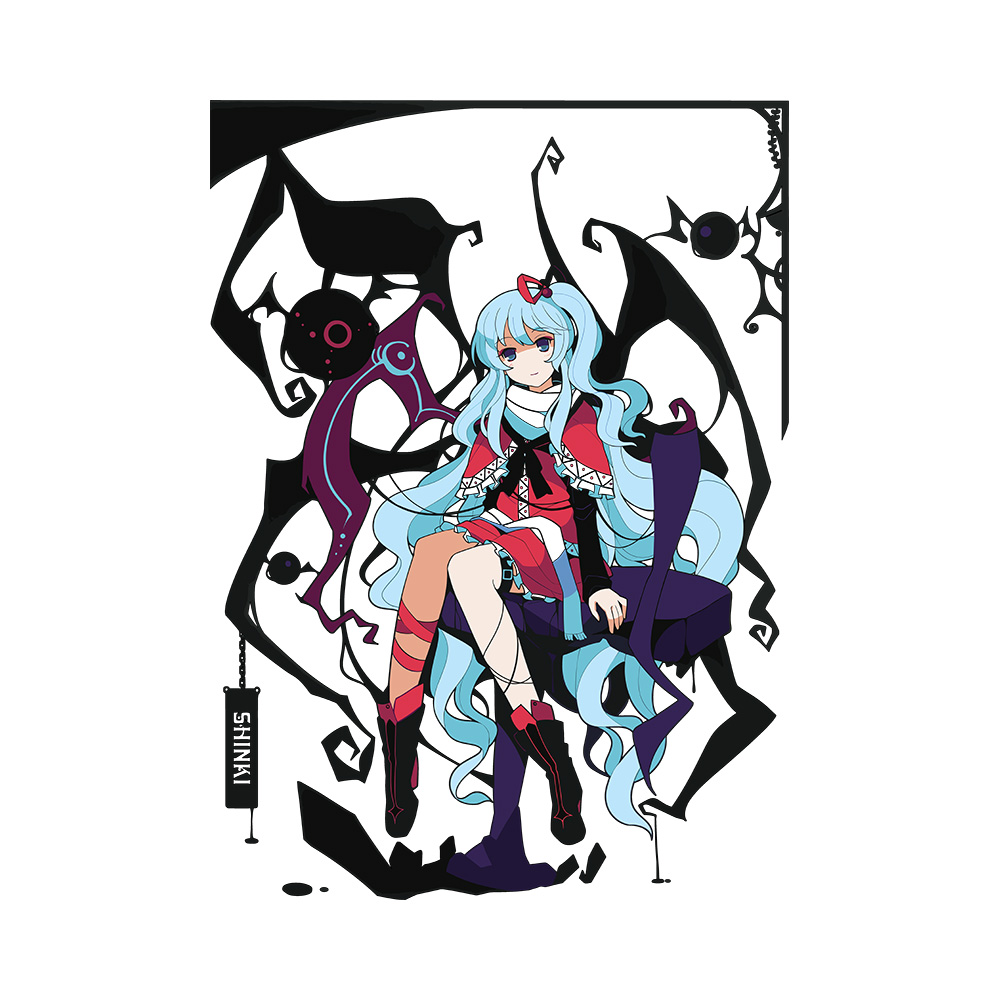 Art Shinki Preview Shinki, Touhou Project Oversized Graphic T-Shirt - Image 2