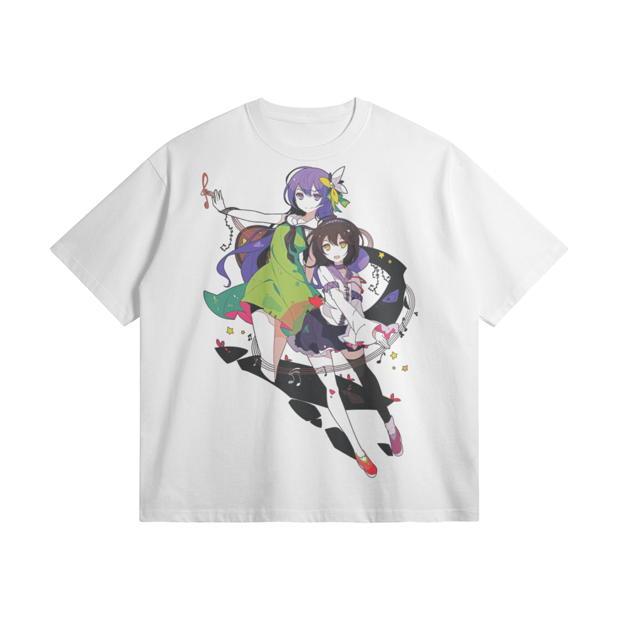 Art Yatsuhashi Tsukumo Oversized T Shirt Yatsuhashi Tsukumo, Touhou Project Oversized Graphic T-Shirt