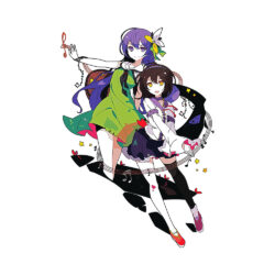 Alternative view of Yatsuhashi Tsukumo, Touhou Project Oversized Graphic T-Shirt