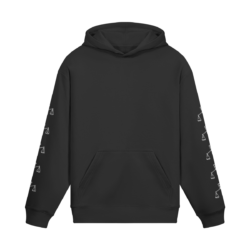 Alternative view of Frieren Aura Drawstring Hoodie