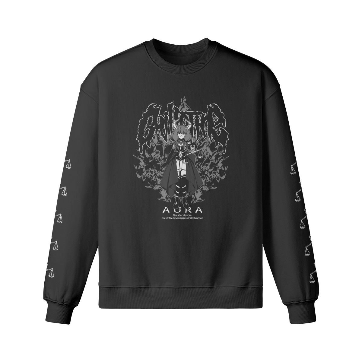Aura 3 Sweatshirt Front Frieren Aura Sweatshirt