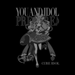 Alternative view of You and Idol Pretty Cure, Cure Idol T-Shirt