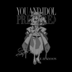 Alternative view of You and Idol Pretty Cure, Cure Zukyoon T-Shirt