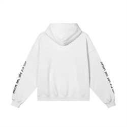 Alternative view of Frieren “Escape the Mimic” 440GSM Zip Hoodie