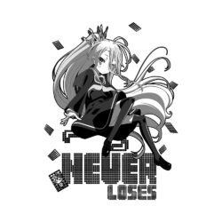 Alternative view of No Game No Life, Never Loses T-Shirt