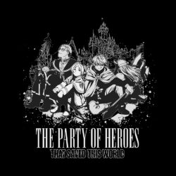 Alternative view of Frieren, The Party of Heroes T-Shirt
