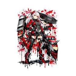 Alternative view of Prinz Eugen Oversized Heavyweight T-Shirt