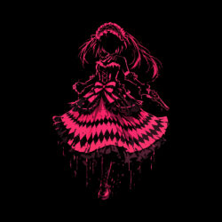 Tokisaki Kurumi Silhouette B Art Preview