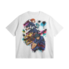 Fushiguro Kugisaki 305GSM Oversized T Shirt White
