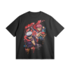 Itadori Gojou 305GSM Oversized T Shirt Black Itadori Gojou 305GSM Oversized T Shirt Black