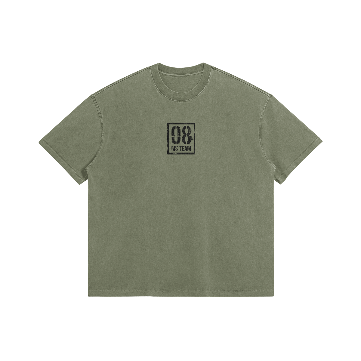 Kojima Battalion 285GSM Washed T Shirt Front UC Gundam E.F.F. Kojima Battalion 285GSM Faded Wash T-Shirt